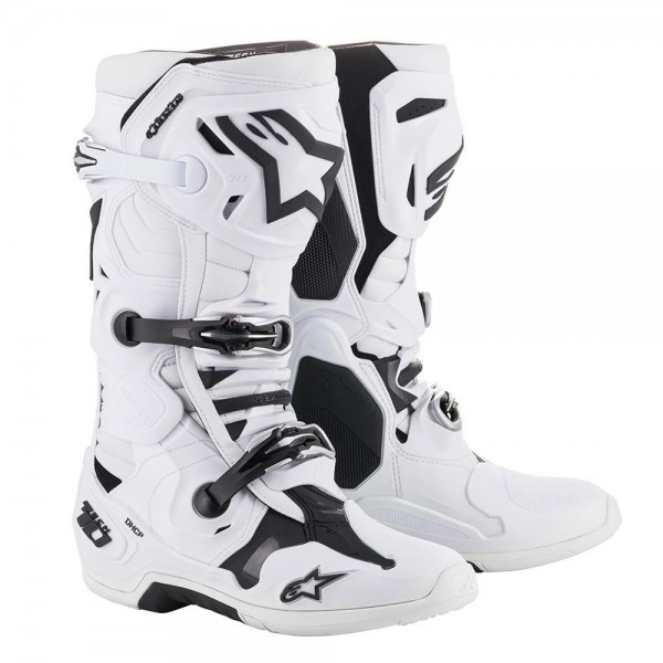 stivali-motocross-833efj.jpg ALPINESTARS STIVALI CROSS TECH 10 BIANCO - immagine 1