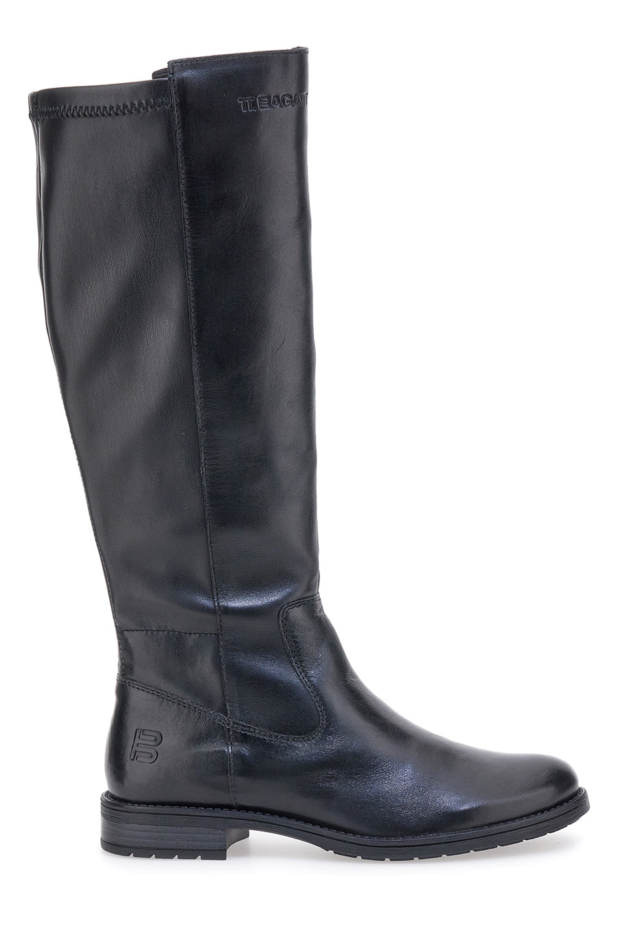 stivali-neri-donna-084oyd.jpg Stivali alti neri in vera pelle BAGATT D11AFS3F4059 da donna | Pittarello - immagine 1
