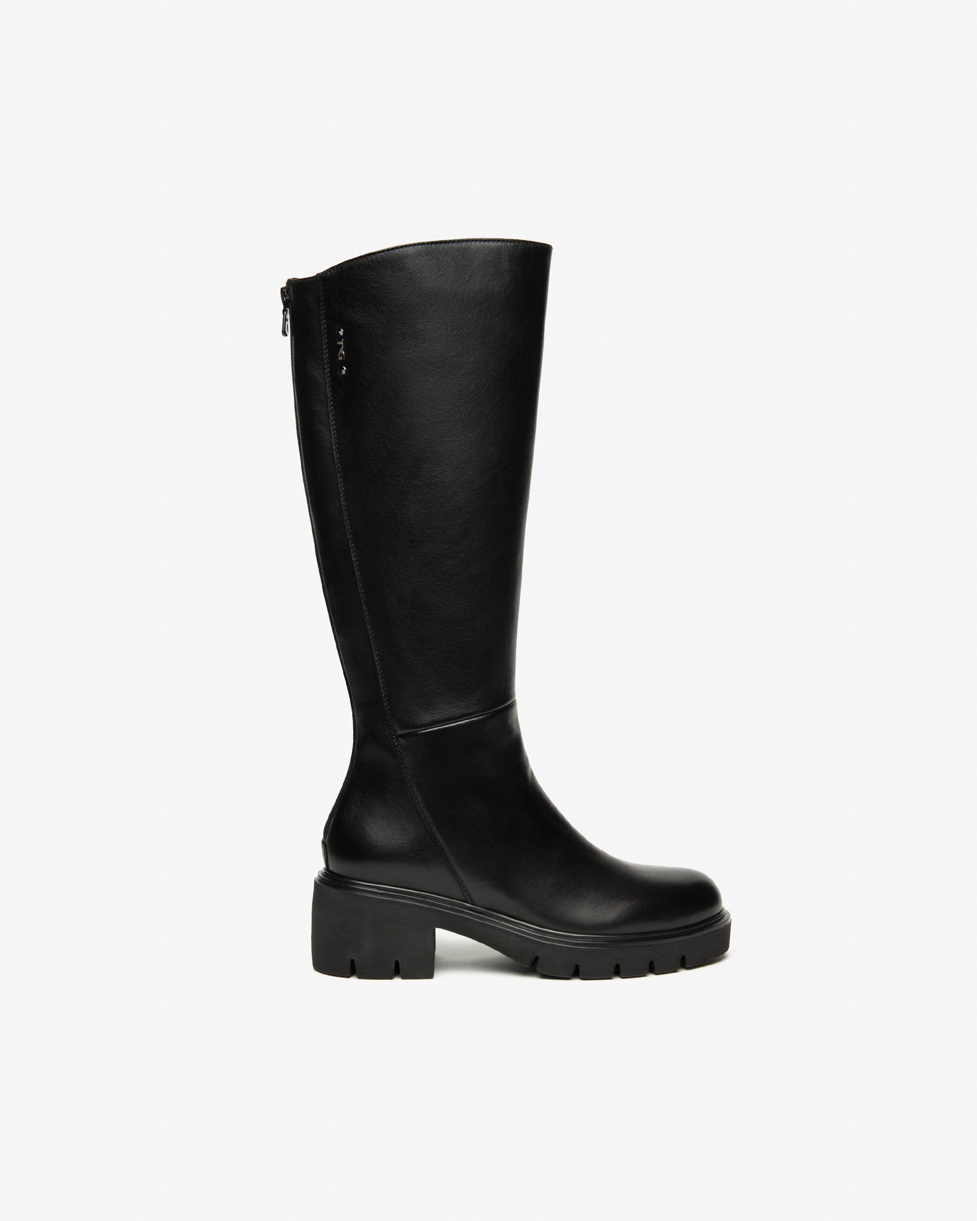 stivali-per-donna-124ide.jpg Stivali Donna in Pelle Nero Calzature | NeroGiardini - immagine 1