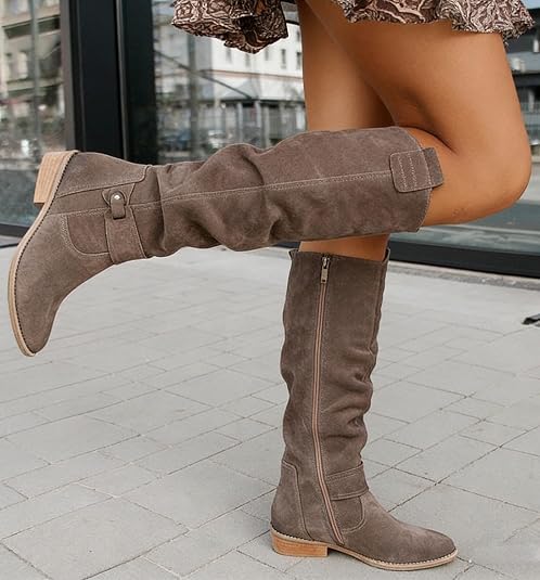 stivali-sopra-il-ginocchio-256vhh.jpg Stivali A Spillo Sopra Il Ginocchio In Pelle PU: Eleganti E Caldi Per Autunno E Inverno, Perfetti Per Ufficio E Serate Stivali Sopra Ginocchio - immagine 1
