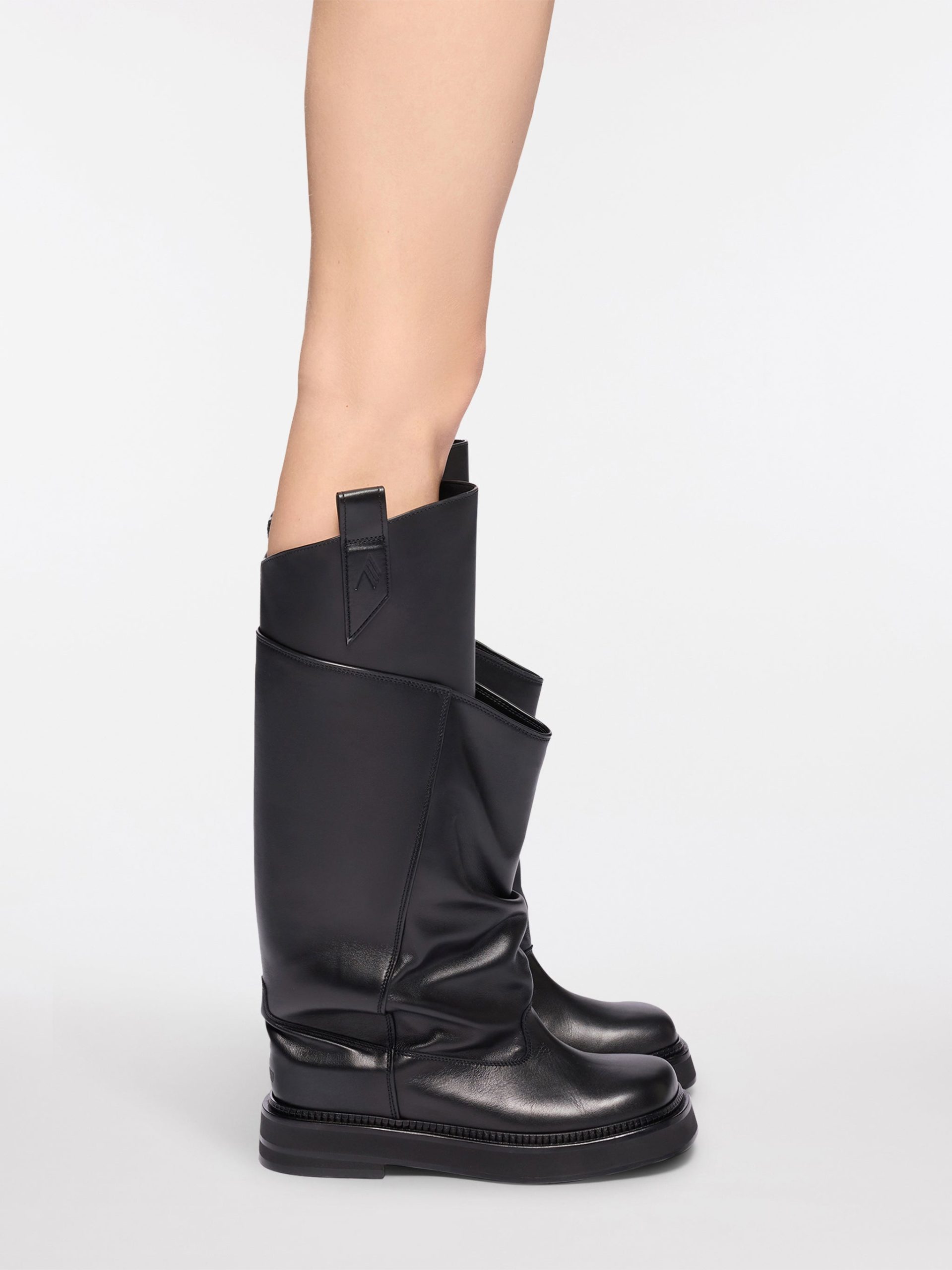 stivali-the-attico-665mfs.jpg Stivale combat ''Robin Passeggiata'' black 35 - immagine 1