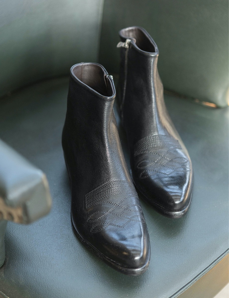 stivali-uomo-pelle-045ccz.jpg Stivaletti uomo nero pelle | Barca Stores - immagine 1