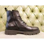Stivaletti da Uomo in Pelle con Cerniera e Lacci | Scarpe Online
