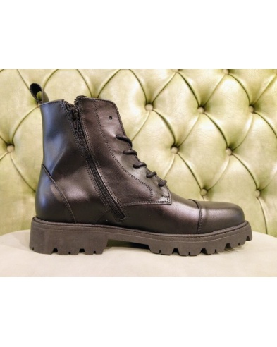 stivali-uomo-pelle-980lwg.jpg Stivaletti da Uomo in Pelle con Cerniera e Lacci | Scarpe Online - immagine 1