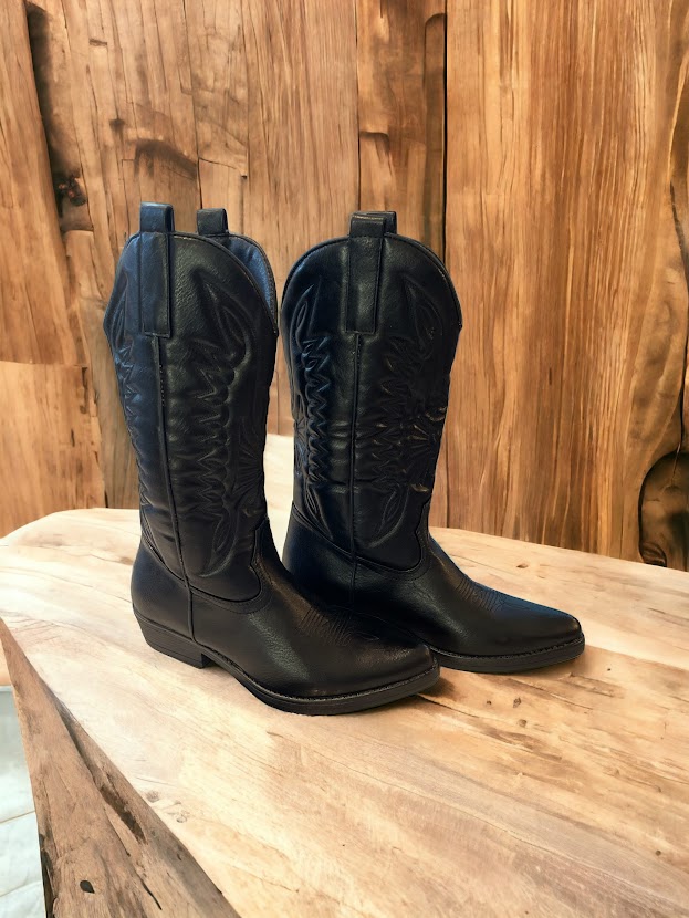 texani-429zns.jpg Stivaletti Texani Stivali Con Punta Metallica Tacco Camperos Punta Metallica Stivaletti Donna Stivali Texani Vicolo Stivali - immagine 1