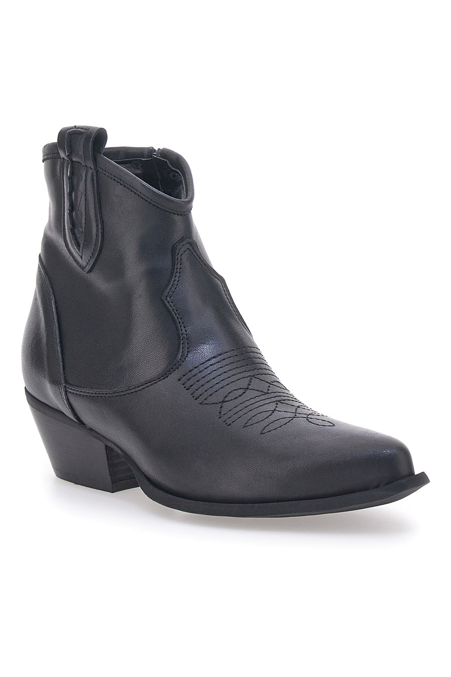 texani-bassi-294gsq.jpg Stivaletti Texani Neri Bassi Made in Italy PITTARELLO LOVE TEX925 da donna | Pittarello - immagine 1