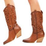 Stivali donna texani estivi camperos scarpe traforati TOOCOOL WZ688 67 | eBay
