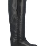 Stivale Via Roma 15 nero con V in metallo sfaccettato | H Brands